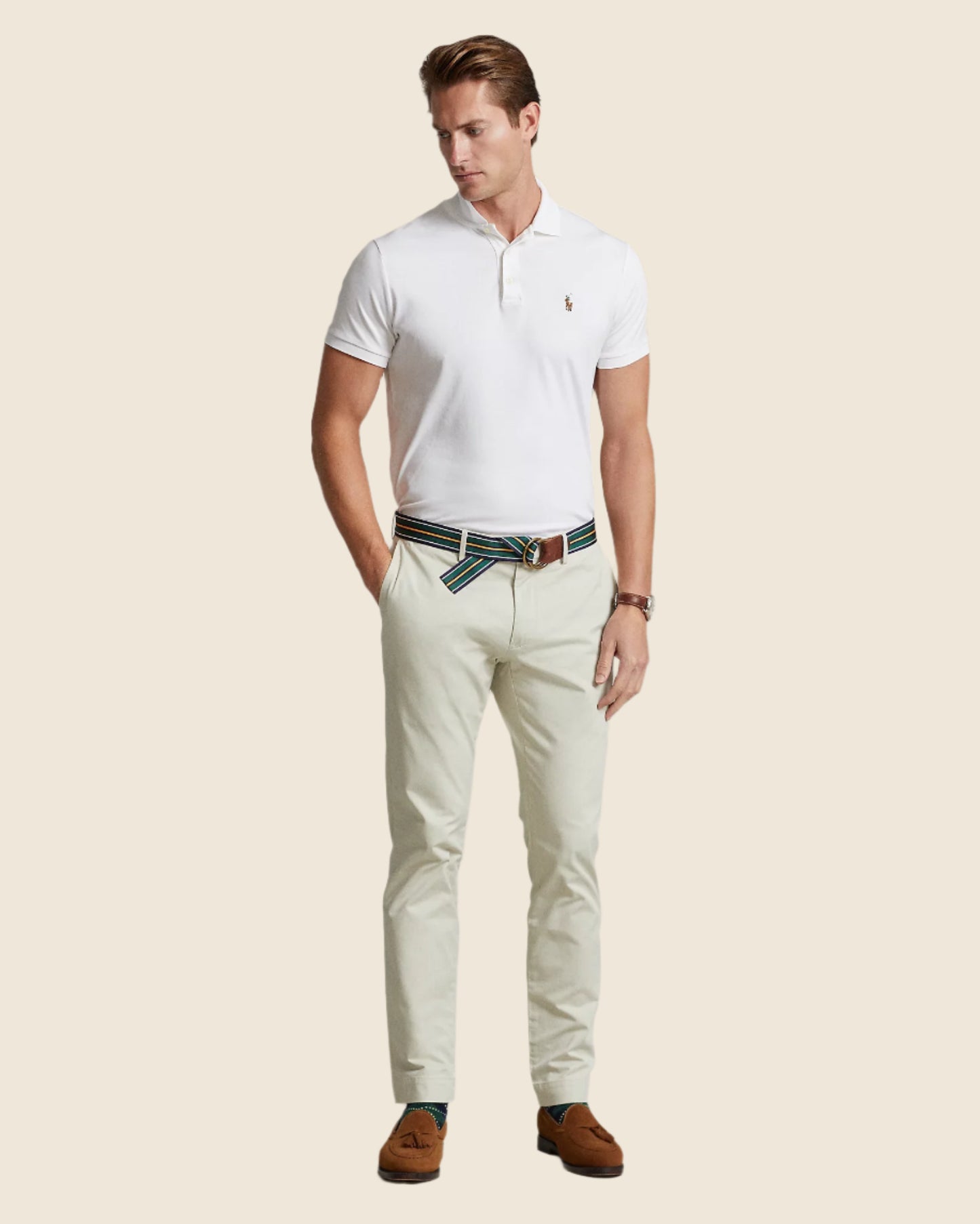 Ralph Lauren White Polo
